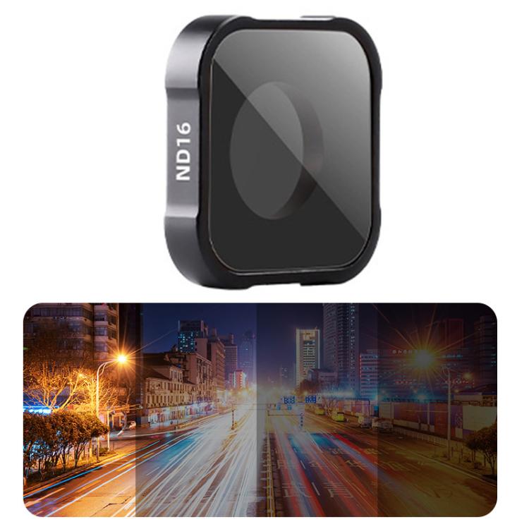 Action Camera Lens Filter For GoPro Hero11 Black / Hero11 Black mini / HERO10 Black / HERO9 Black — ND16 Filter