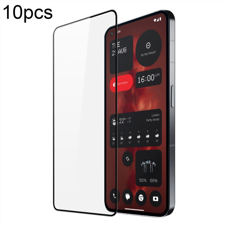 10pcs DUX DUCIS 0.33mm 9H Medium Alumina Tempered Glass Film