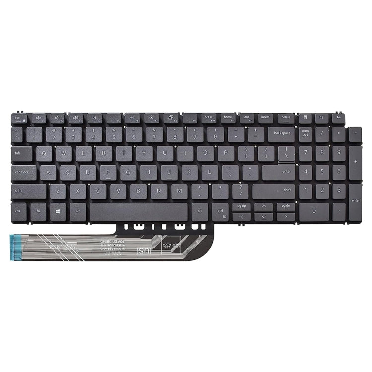 US Version Laptop Keyboard — For Dell Inspiron 15 7590 7591 7791