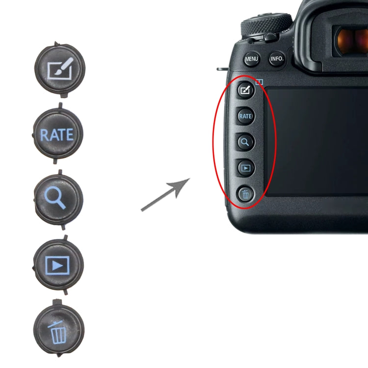 Menu Button Cap