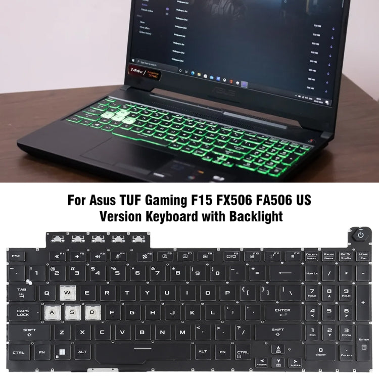 US Version Backlight Laptop Keyboard