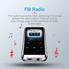 JNN M13 1.8 Inch LCD Screen Touch HiFi MP3 Player