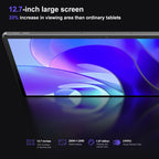 Lenovo Pad Pro 12.7 inch WiFi Tablet, Android 13, Qualcomm Snapdragon 870 Octa Core, Support Face Identification