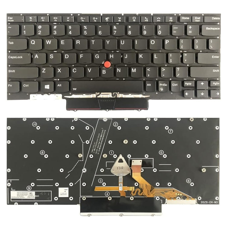 US Version Backlight Laptop Keyboard