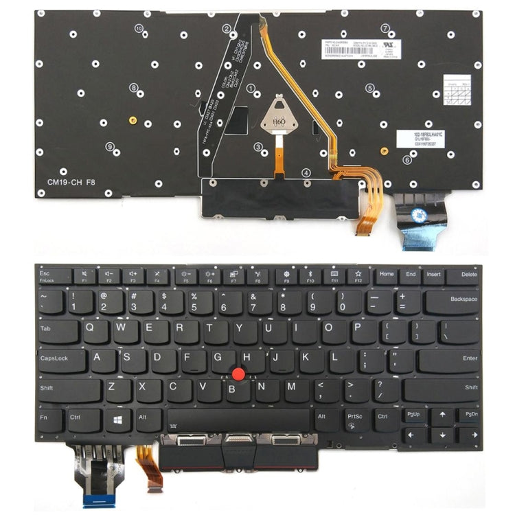 US Version Backlight Laptop Keyboard