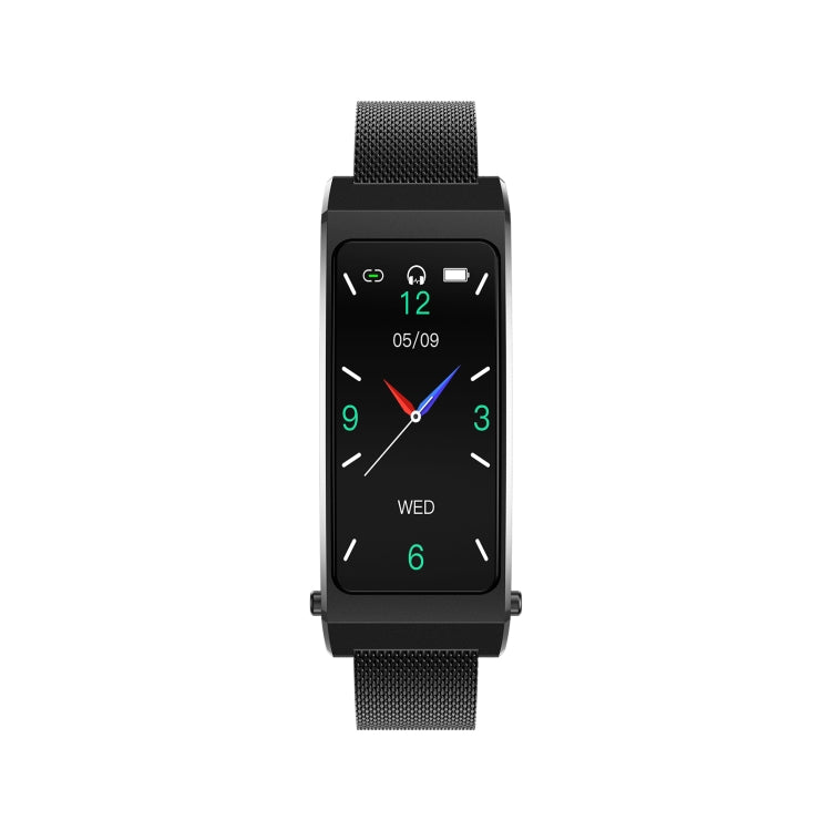 K13S 1.14 inch TFT Screen Milanese Metal Strap Smart Call Bracelet Supports Sleep Management / Blood Oxygen Monitoring