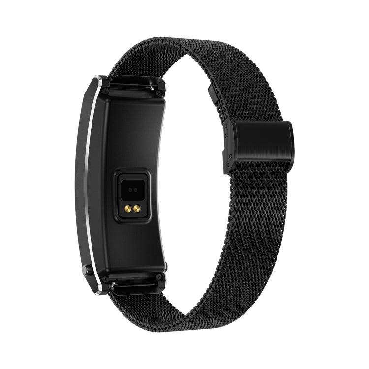 K13S 1.14 inch TFT Screen Milanese Metal Strap Smart Call Bracelet Supports Sleep Management / Blood Oxygen Monitoring