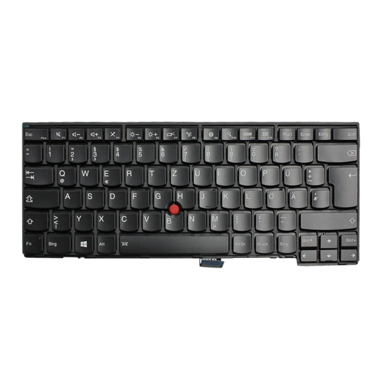 German Version White Back Backlight Laptop Keyboard