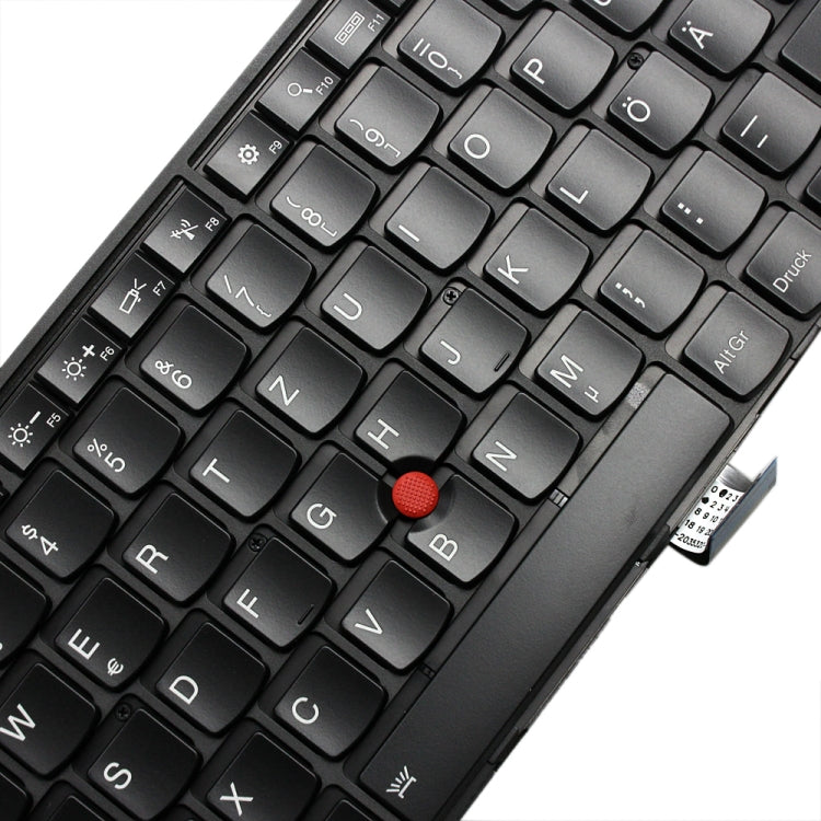 German Version White Back Backlight Laptop Keyboard