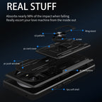 Sliding Camshield TPU+PC Phone Case with Card Slot