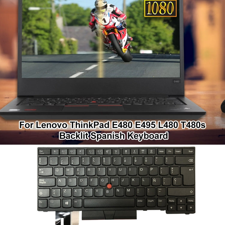 Spanish Version Backlight Laptop Keyboard