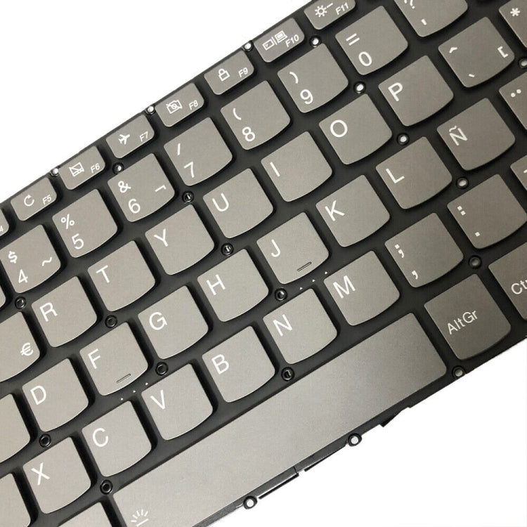 Spanish Version Backlight Laptop Keyboard with Power Button & Enter Key