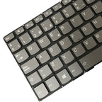 Spanish Version Backlight Laptop Keyboard with Power Button & Enter Key