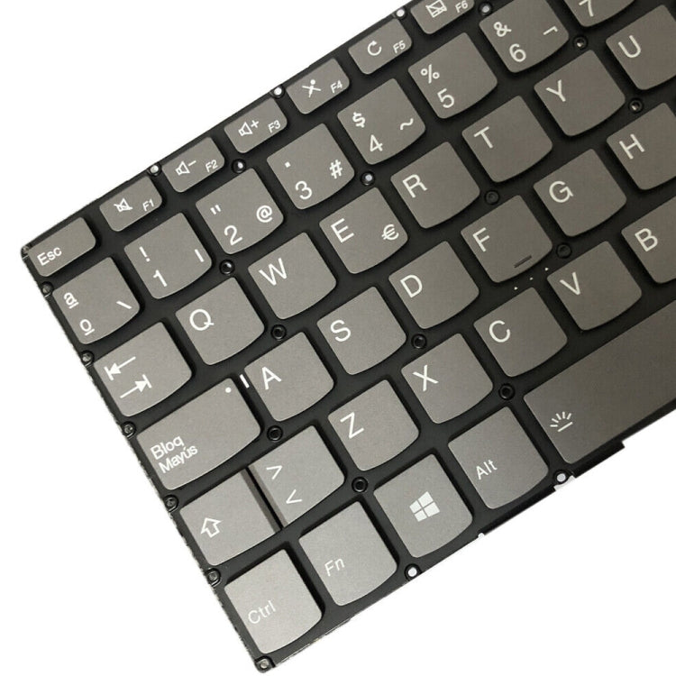 Spanish Version Backlight Laptop Keyboard with Power Button & Enter Key