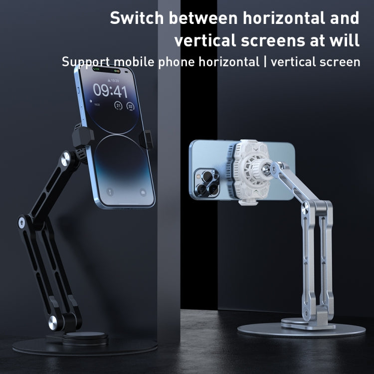 R-JUST HZ43 Cooling Rotating Live Phone Holder