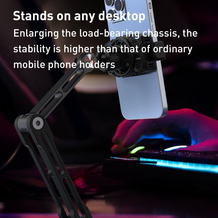 R-JUST HZ43 Cooling Rotating Live Phone Holder