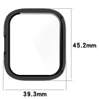 PC + Tempered Film Integrated Watch Protective Case