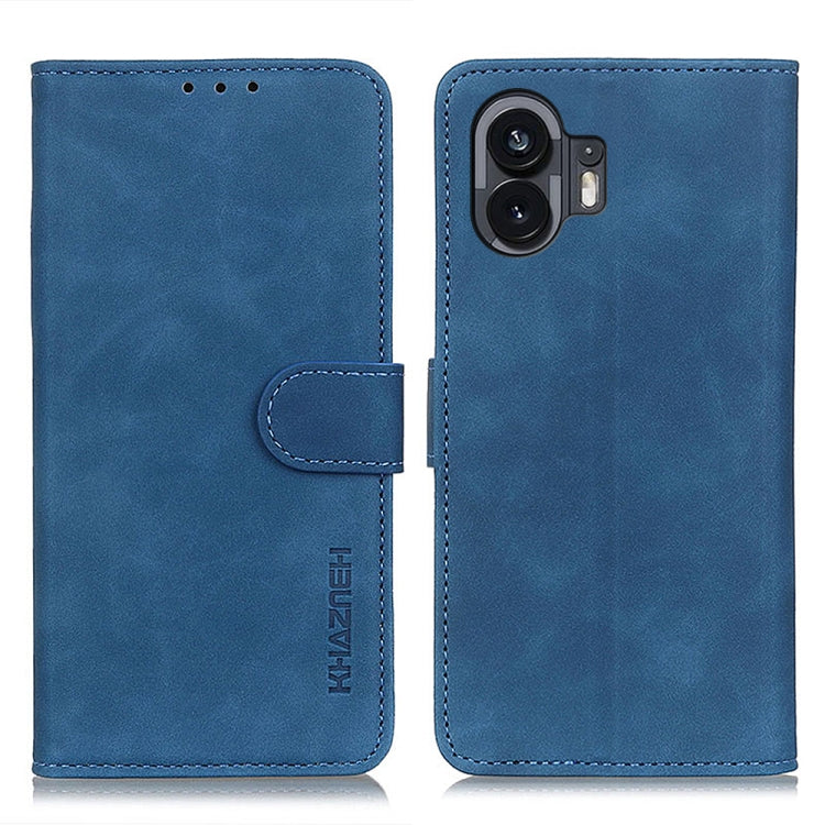 KHAZNEH Retro Texture Leather Phone Case