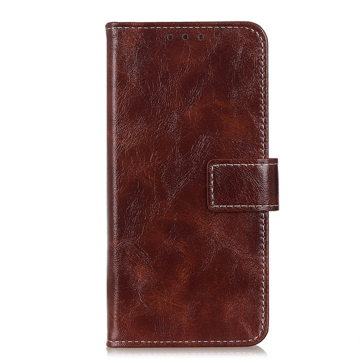 Retro Crazy Horse Texture Horizontal Flip Leather Phone Case