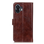 Retro Crazy Horse Texture Horizontal Flip Leather Phone Case