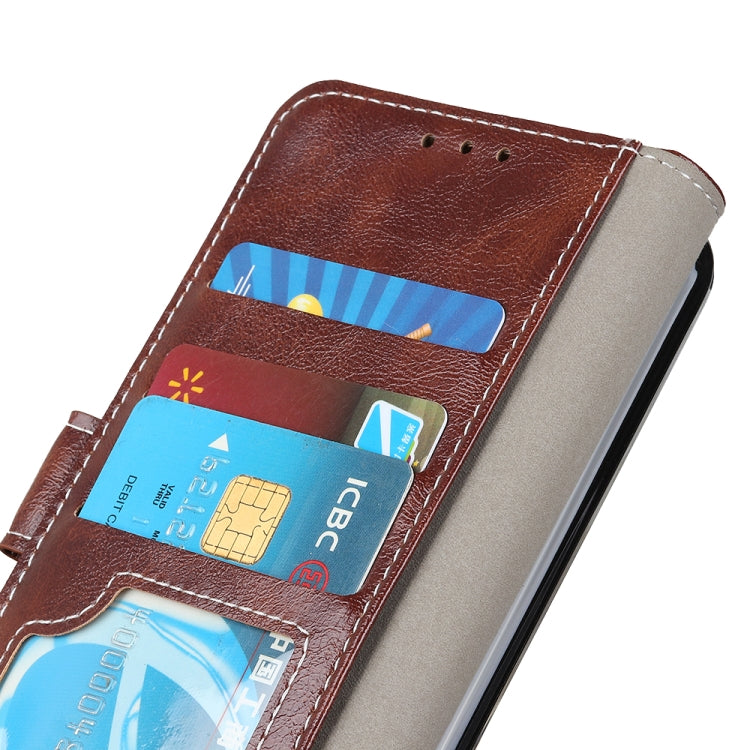 Retro Crazy Horse Texture Horizontal Flip Leather Phone Case
