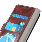 Retro Crazy Horse Texture Horizontal Flip Leather Phone Case