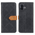 European Floral Embossed Leather Phone Case