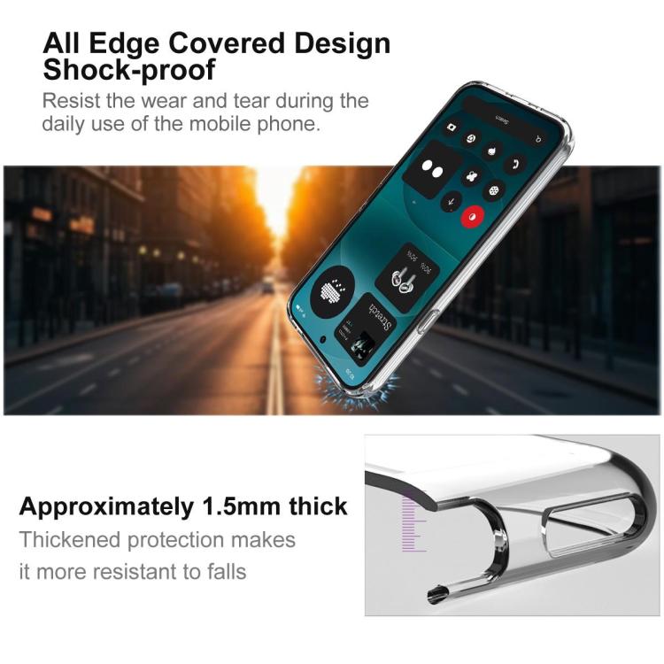 imak UX-10 Series Transparent Shockproof TPU Phone Case
