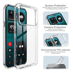 imak UX-10 Series Transparent Shockproof TPU Phone Case