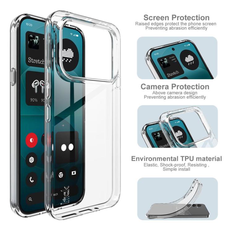 imak UX-10 Series Transparent Shockproof TPU Phone Case