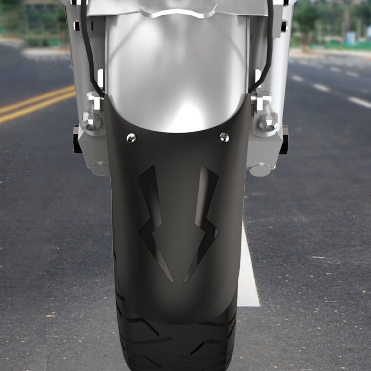 Motorcycle PP Modified Front Wheel Fender Dustproof Splash Flaps Mudguards Fender Guard