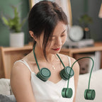DQ209 Portable Hanging Neck Mute Aroma Diffuser Small Fan