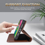 AZNS Magnetic Calf Texture Flip Leather Phone Case