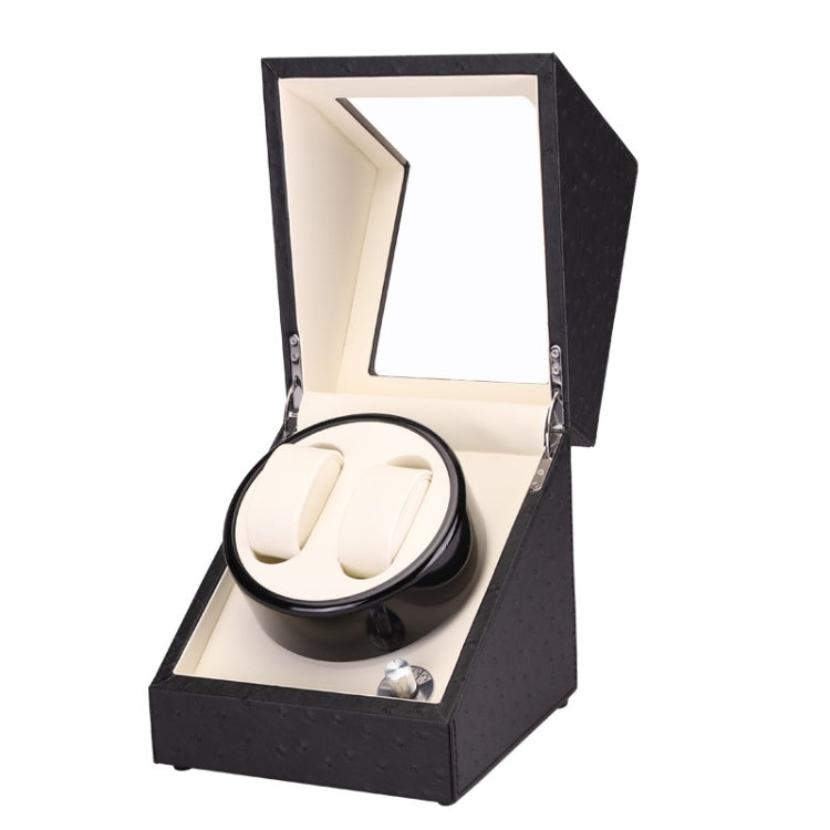 5 Gear Mechanical Automatic Watch Box Electric Motor Watch Shaker, US Plug, 5 Gear, 5 Gear, White, 5 Gear, Ostrich Pattern, 5 Gear, Crocodile Pattern, Black
