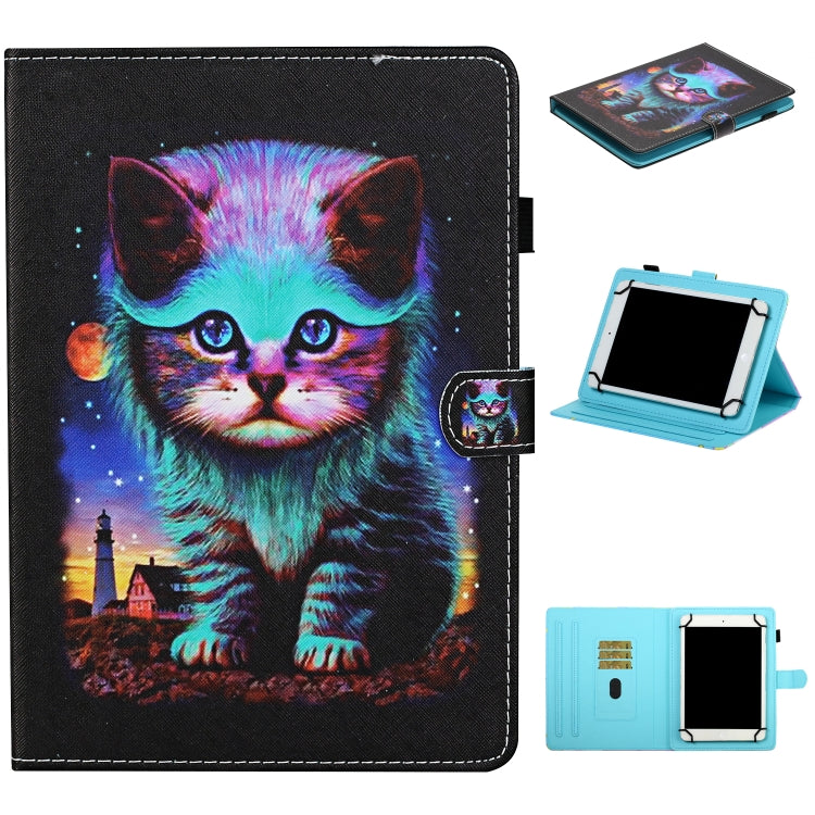 Colored Drawing Stitching Horizontal Flip Leather Case with Holder & Card Slots & Anti-skid strip — view 24
