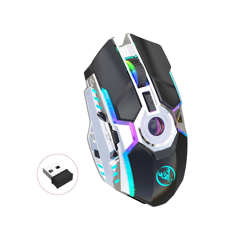 HXSJ T30 2400DPI RGB 2.4GHz Wireless Mouse