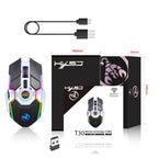 HXSJ T30 2400DPI RGB 2.4GHz Wireless Mouse
