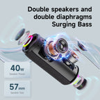Zealot S49 Pro 20W Outdoor Portable Wireless Bluetooth Speaker with RGB Light — view 4