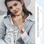 OLEVS 5189 Women Heart Shape Waterproof Quartz Watch — view 9