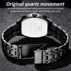 OLEVS 5528 Men Business Dual Calendar Wine Barrel Waterproof Quartz Watch — view 8