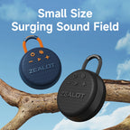 Zealot S77 IPX7 Waterproof Portable Wireless Bluetooth Speaker — Black