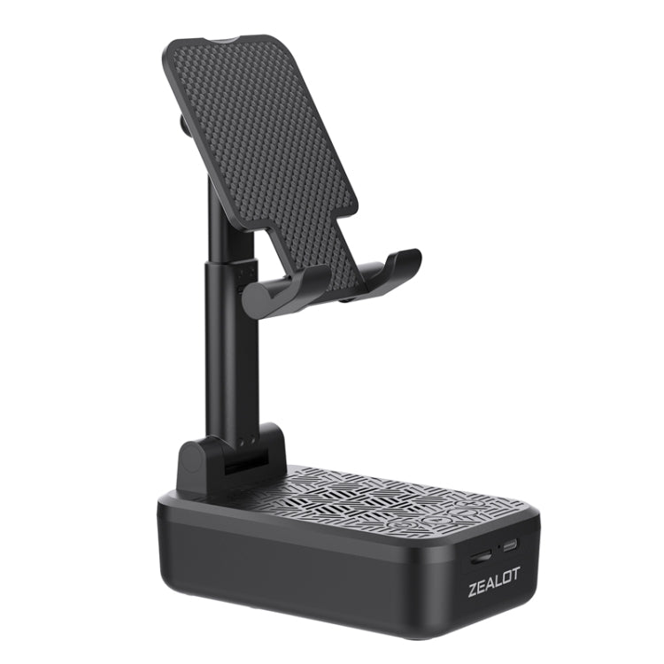 Zealot Z7 2 in 1 Foldable Phone Holder with Wireless Bluetooth Speaker