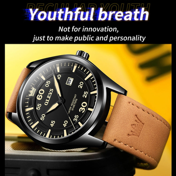 OLEVS 9962 Men Multifunctional Waterproof Quartz Watch — view 8