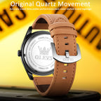OLEVS 9962 Men Multifunctional Waterproof Quartz Watch — view 10