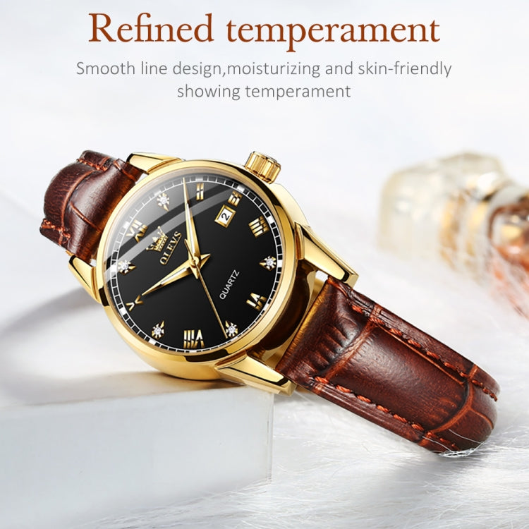 OLEVS 6896 Women Multifunctional Luminous Waterproof Quartz Watch — view 7