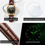 OLEVS 6896 Women Multifunctional Luminous Waterproof Quartz Watch — view 9