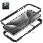 Starry Sky Solid Color Shockproof TPU Clear PC Phone Case