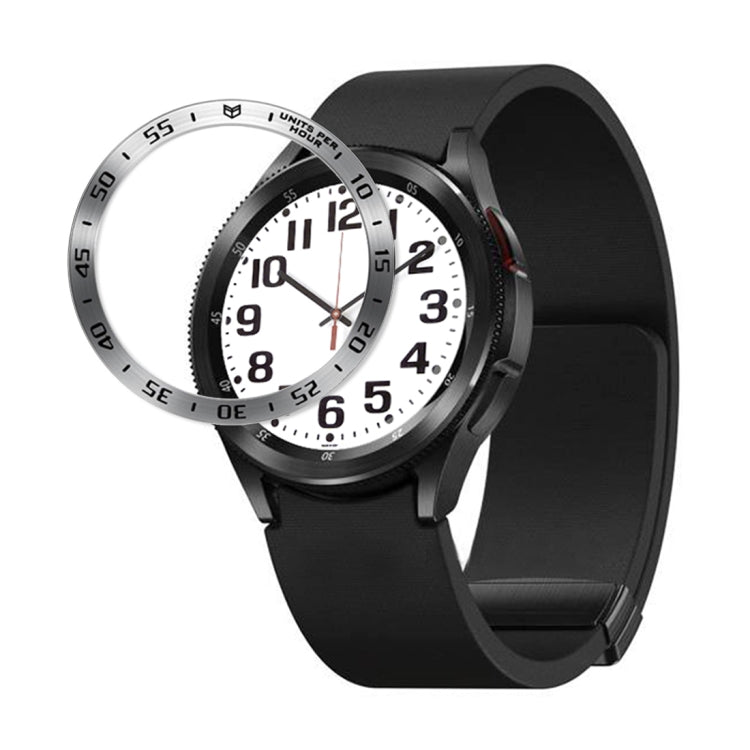 A Style Smart Watch Steel Ring Protective Frame — Black