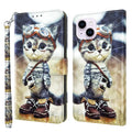 3D Painted Leather Phone Case
