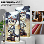 3D Painted Leather Phone Case